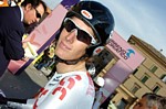 Andy Schleck during the fifth stage of Tirreno-Adriatico 2008
